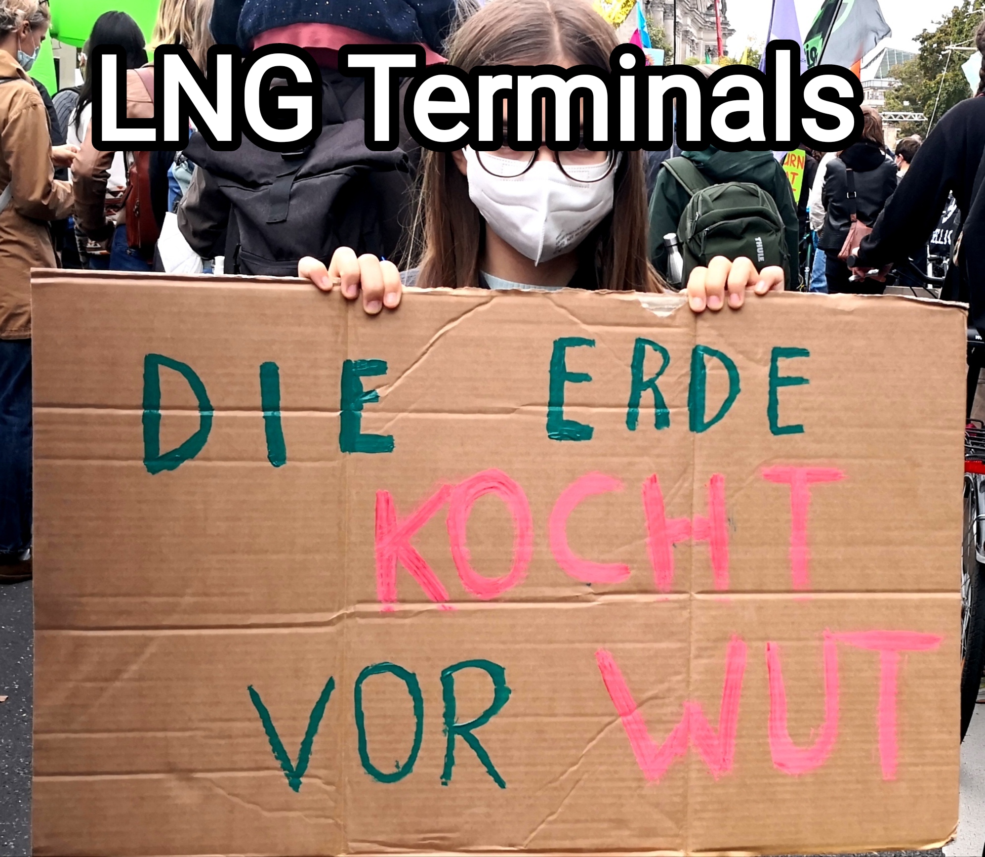 Gegen die Inbetriebnahme des Frackinggas-Terminals vor Rügen