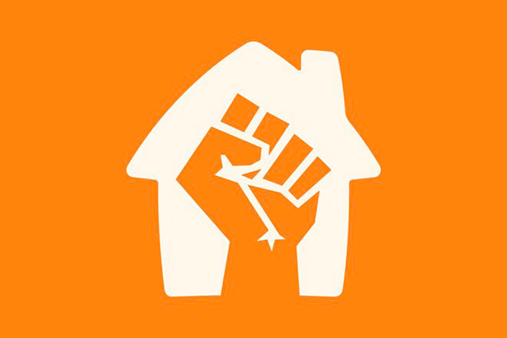 Das Lieferando Workers Collective (LWC) fordert: „Keine Entlassungen. Fairer Sozialplan. Legale Arbeit“
