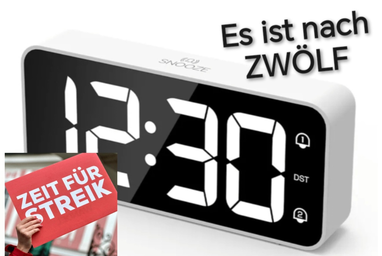 Es ist an der Zeit