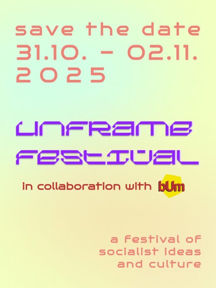 Unframe Festival 2025 in collaboration with bUm