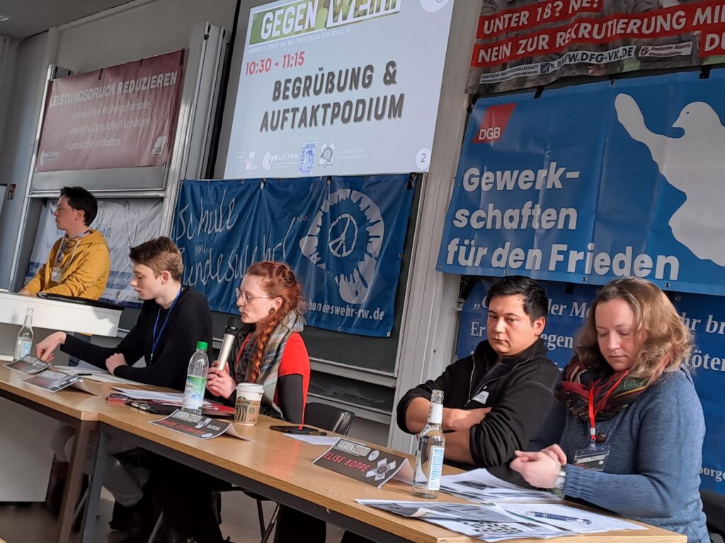 Militarisierung in Schule und Hochschule