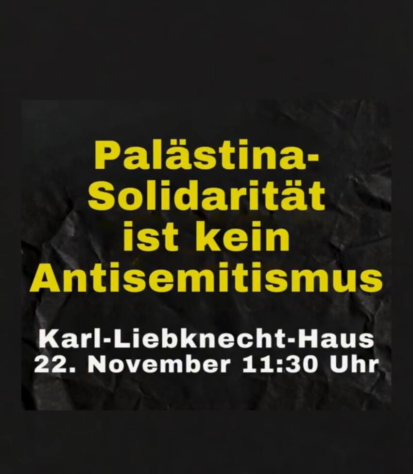 Der Erhalt der Mitgliedschaft von Ramsis Kilani in der Linken ist eine Grundsatzfrage  – kommt und solidarisiert Euch!