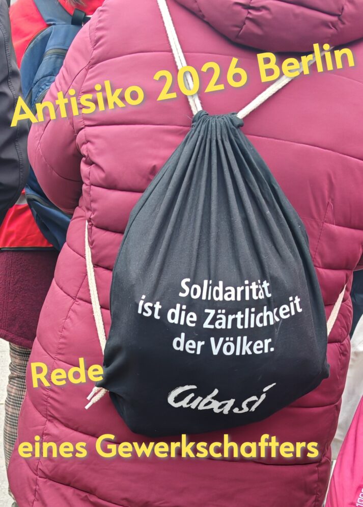 Für die Verwirklichung der UN Charta und das Selbstbestimmungs  – recht der Völker – Gegen den Staatsterrorismus der USA