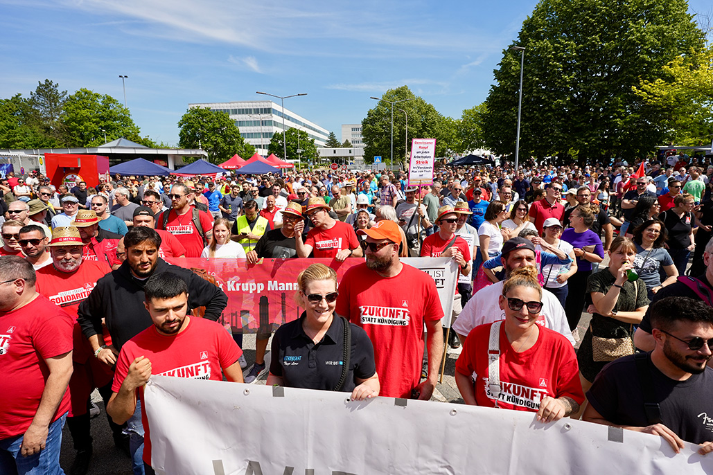 Nein zum Umbau auf Kriegswirtschaft!