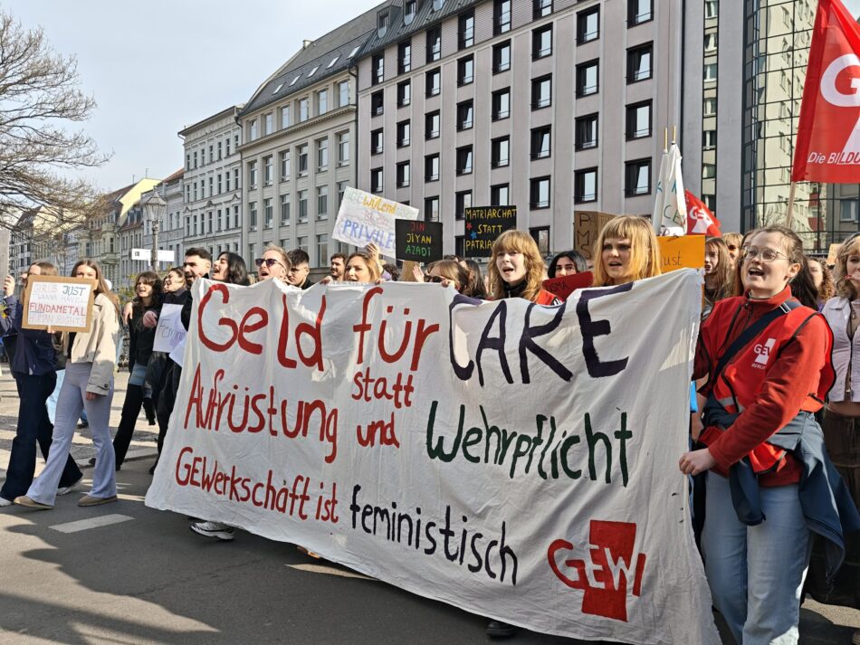 08.03.2026: „feministisch solidarisch gewerkschaftlich“ – Berlin