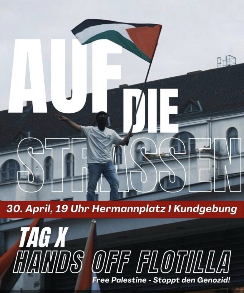 Israel greift Flotilla an  —  auf die Strassen!