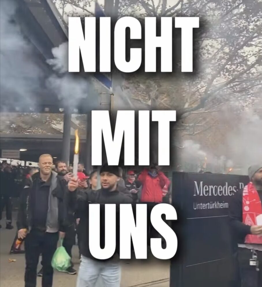 Der Geist ist aus der Flasche: Mercedes Arbeiter:innen im Werk Bremen legen eine „Pause“ ein!