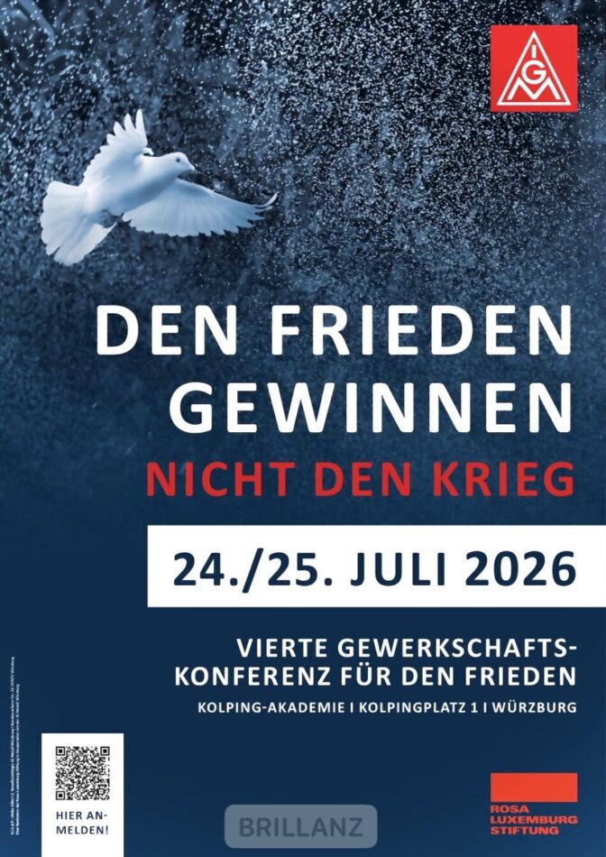 »Den Frieden gewinnen, nicht den Krieg«