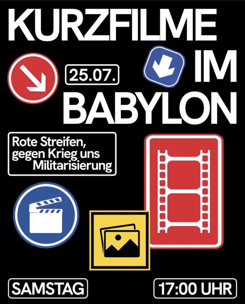 Kurzfilme gegen Krieg und Militarisierung