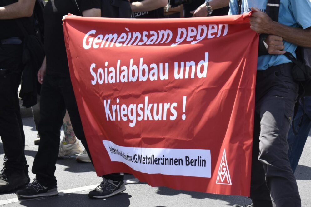 „Nicht den Tod produzieren“   – Statement des „Berliner Bündnis gegen Waffenproduktion“ zur Pressemitteilung der IG Metall Berlin vom 20.07.2026