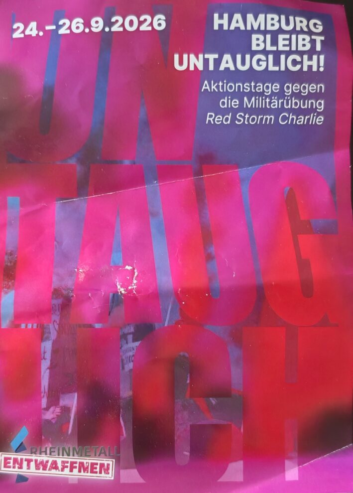 Aktionstage „Hamburg bleibt untauglich“