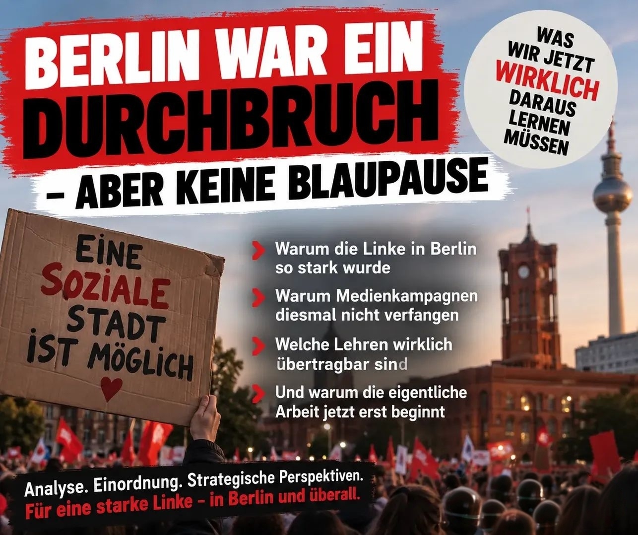 Berlin war ein Durchbruch – aber keine Blaupause