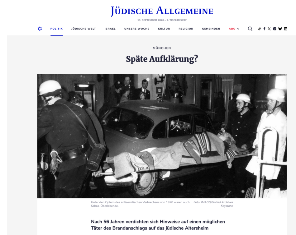 Einzeltäter tot, Ermittlungen eingestellt