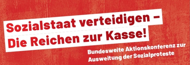 Bundesweite Aktionskonferenz zur Ausweitung der Sozialproteste
