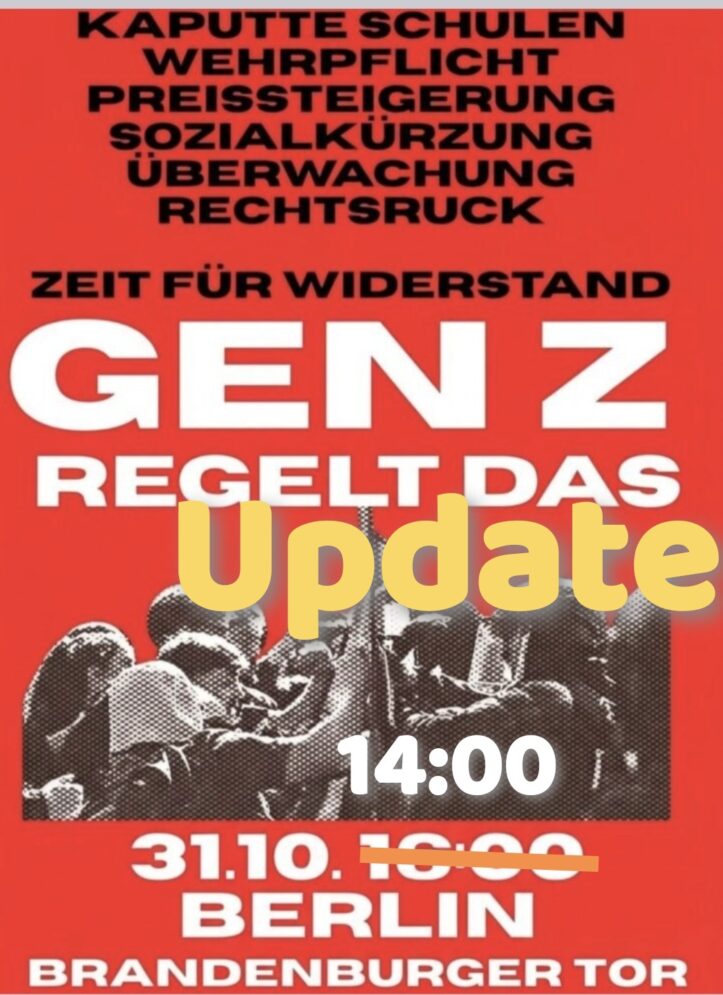 Zeit für Widerstand – GenZ regelt das!